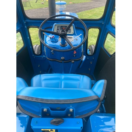 217 - Ford 7000 tractor, 1975.  Fully restored 2018.  Reg. LFM 780N Excellent tractor