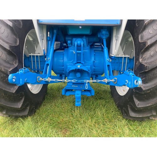 217 - Ford 7000 tractor, 1975.  Fully restored 2018.  Reg. LFM 780N Excellent tractor