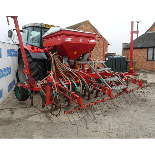 108 - Accord TS 4M corn drill 32 coulter, new to farm and one operator