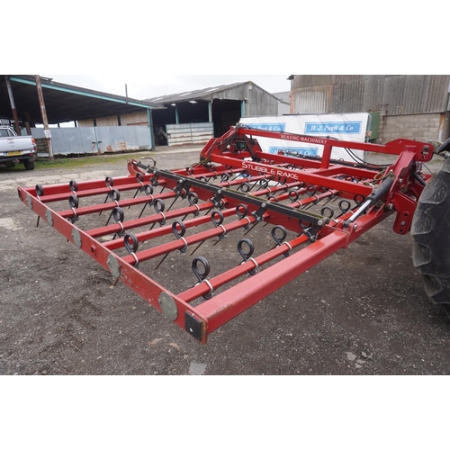 111 - Weaving stubble rake 6M 2015