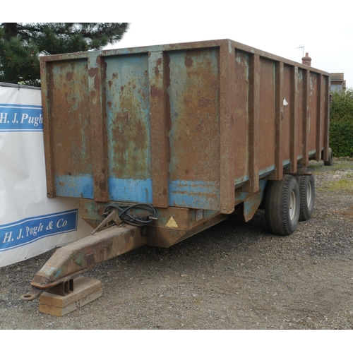 118 - Warwick 10ton TA grain trailer