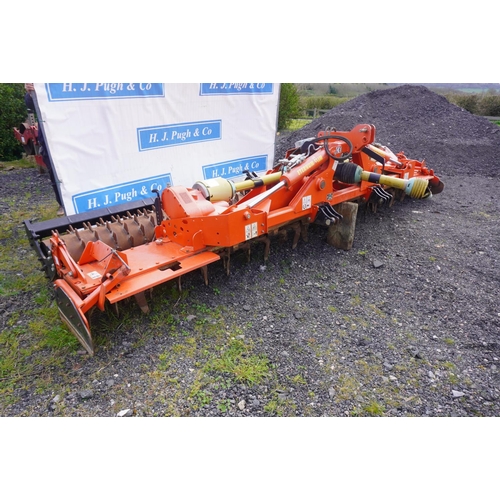 99 - Franduet Eternum slim 5M hydraulic folding power harrow and packer