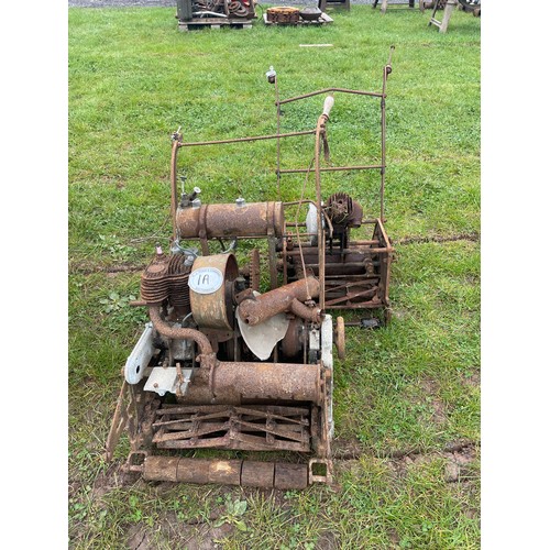 1A - Vintage cylinder mowers