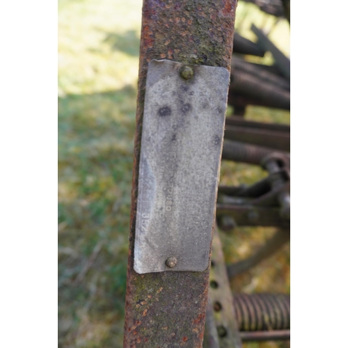 174 - Massey Ferguson spring tine cultivator. Badged