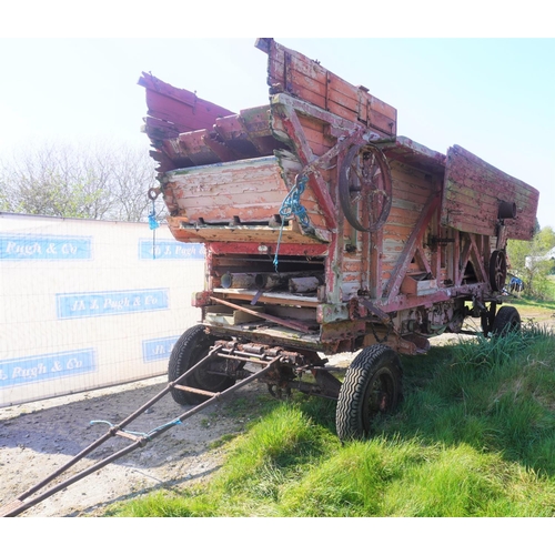 182 - Clayton Shuttleworth threshing machine