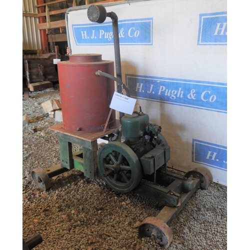 254 - Lister B 2HP stationary engine. C.1930