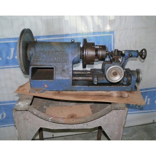 87 - Hepolite Groovemaster metal lathe