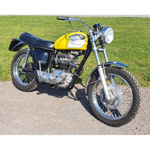 788 - Triumph TR6 motorcycle. 650cc. 1963. Ceriani forks, TLS brake, top end rebuild with new STD pistons ... 