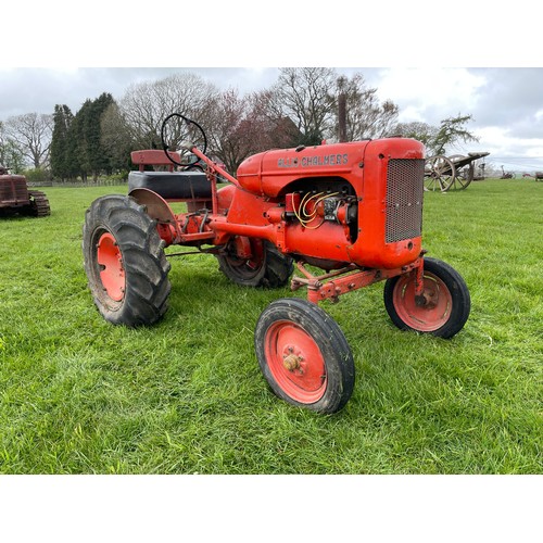 192 - Allis Chalmers Model B tractor. SN. 87460