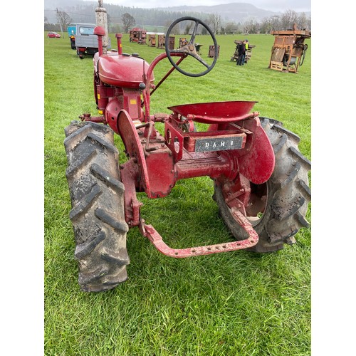 193 - International McCormick Farmall tractor. 1948. Restored in 1983 by Douglas Horne