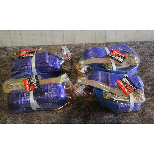 736 - 4- 4m Lorry straps