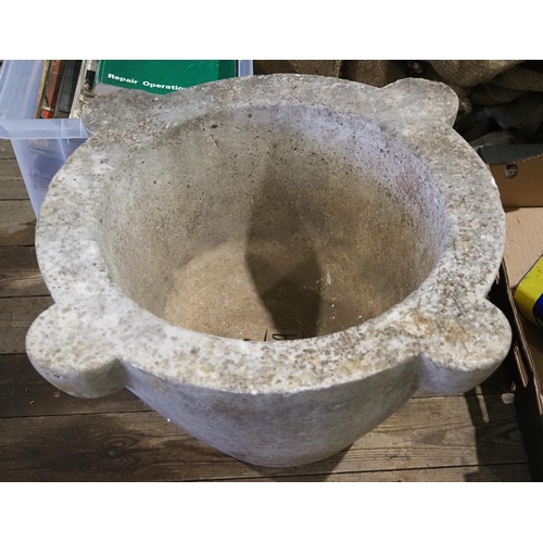 716 - Antique marble mortar