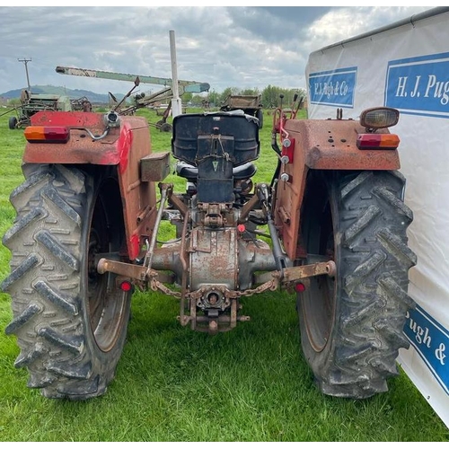 178 - Massey Ferguson 140 Super tractor. Runs and drives. 8Spd. Fitted with reduction gearbox, factory fit... 