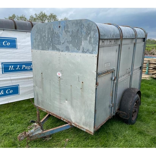 191 - Ifor Williams 8ft stock trailer