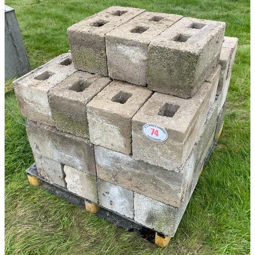 74 - Concrete blocks