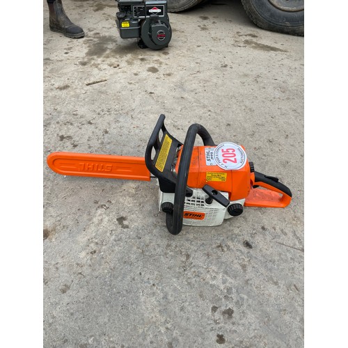 205 - Stihl 023 chainsaw