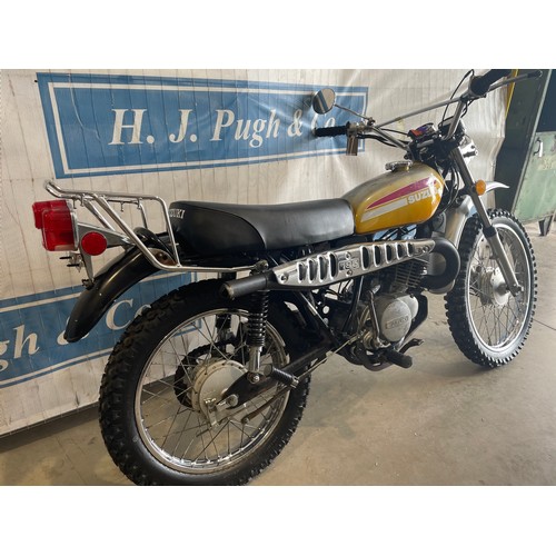 Suzuki TS185 motorcycle. 1974. US import, starts and runs, ready