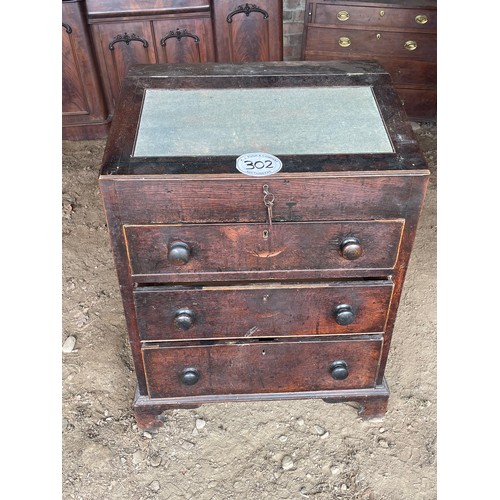 302 - Early oak bureau 30