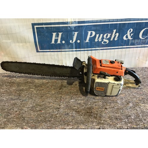 796 - Stihl 076 petrol chainsaw