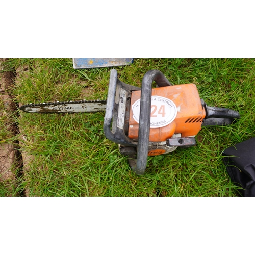 124 - Stihl MS120 chainsaw