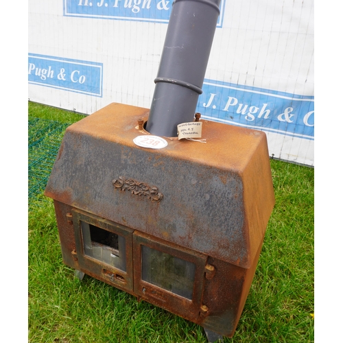 238 - 2 Door wood burner