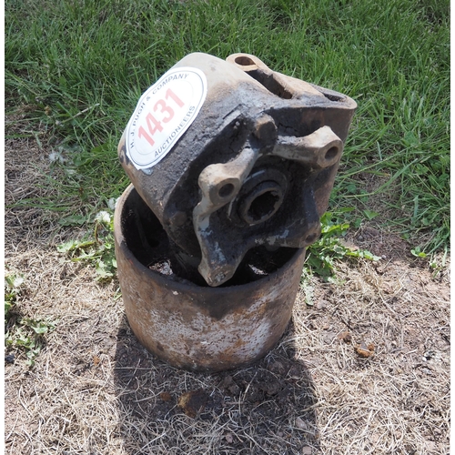 1431 - Massey Ferguson belt pulley