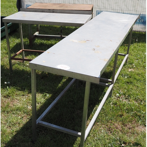 1470 - Stainless steel work tables -3