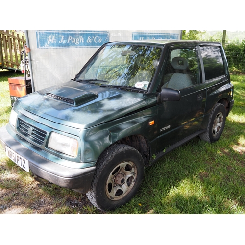 1491 - Suzuki Vitara commercial. 1.9TD. Spares or repair. Reg. WR51 PTZ. V5