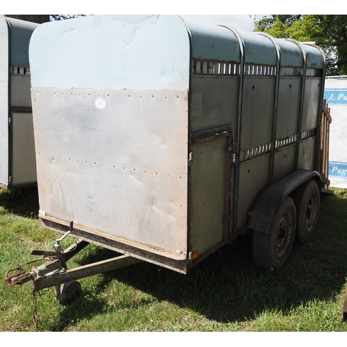 1496 - Ifor Williams stock trailer 10ft