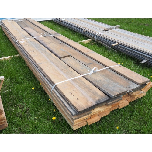 866 - Larch boards mixed -4.8m average -50