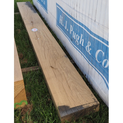 915 - Oak beam 3.1M x270x75