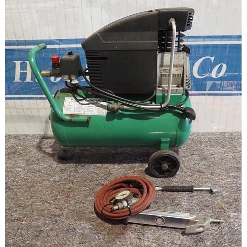 785 - Airmate SIP 1.5hp compressor for spares or repairs