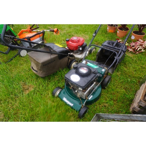 2208 - Honda and mower and 1 other