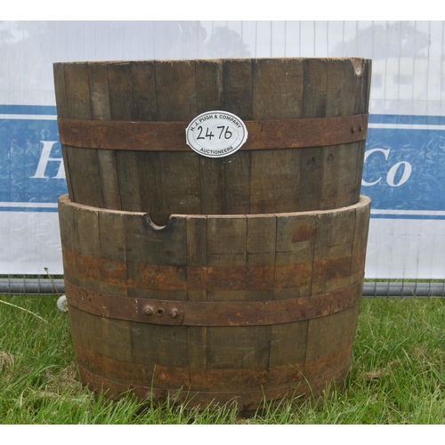 2476 - Half barrels -2