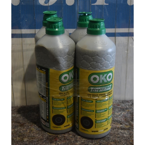 2553 - Bottles of Oko tyre sealant, 1250ml -4