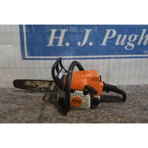 2577 - Stihl MS170 chainsaw, used