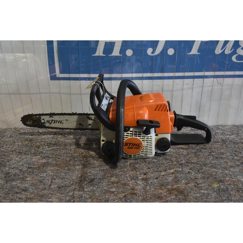 2580 - Stihl MS170 chainsaw, used