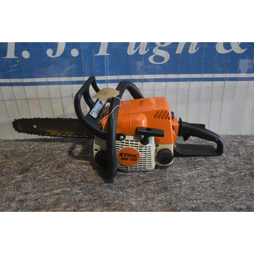 2581 - Stihl MS170 chainsaw, used