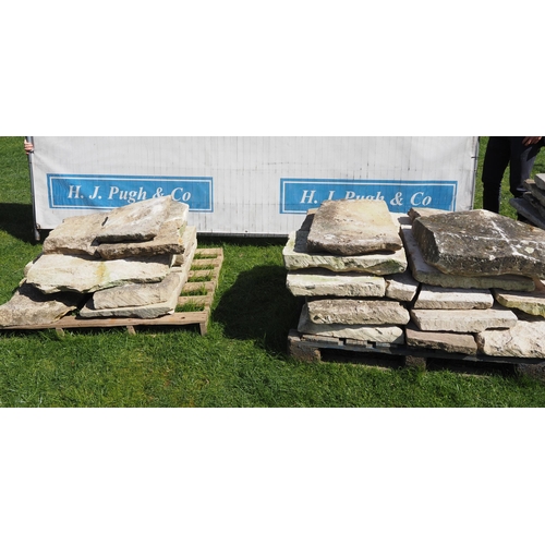 116 - Cotswold stone slabs - 2 pallets