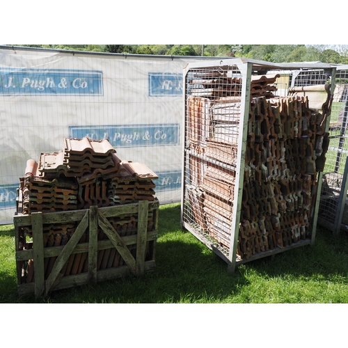 145 - Crates of roof tiles- 2