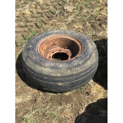 145 - Goodyear H40x14.5-19 wheel & tyre