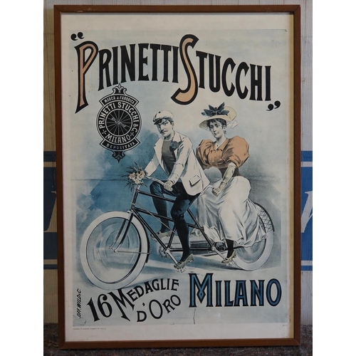 245 - Framed Tandem poster