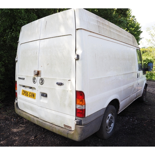 680 - Ford 85 T260 Transit. Runs 2005, 9700 miles. Reg CP05 GVN. V5 c/w owners guide