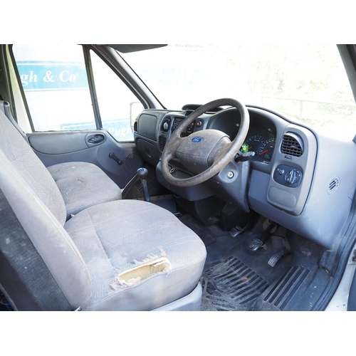 680 - Ford 85 T260 Transit. Runs 2005, 9700 miles. Reg CP05 GVN. V5 c/w owners guide