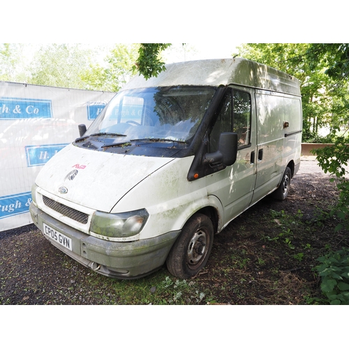 680 - Ford 85 T260 Transit. Runs 2005, 9700 miles. Reg CP05 GVN. V5 c/w owners guide