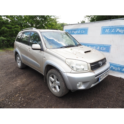 683 - Toyota Rav 4 D-4D, 2004. Runs, no MOT. Reg WJ04 NKE, V5