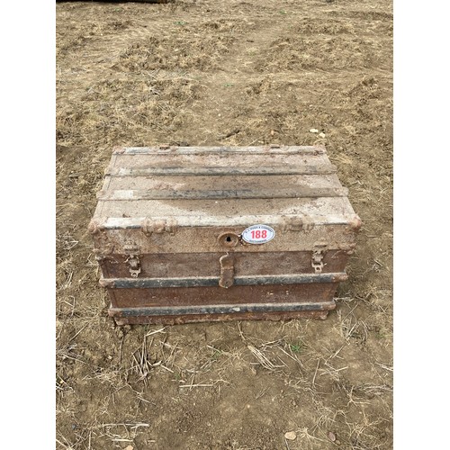 188 - Vintage trunk