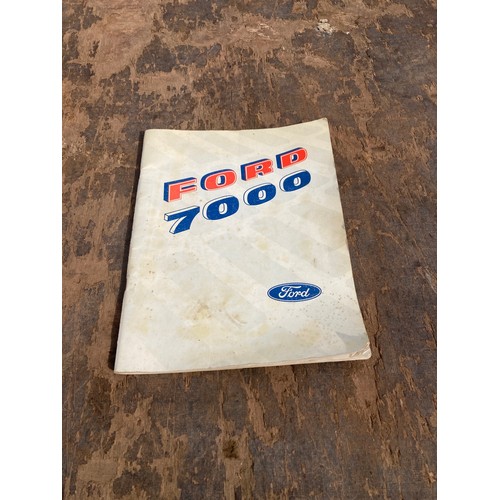 198 - Ford 7000 tractor manual