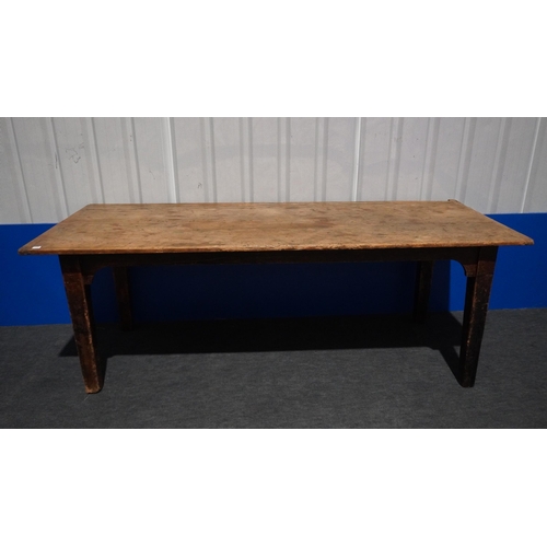 212 - Early pine table 79x30