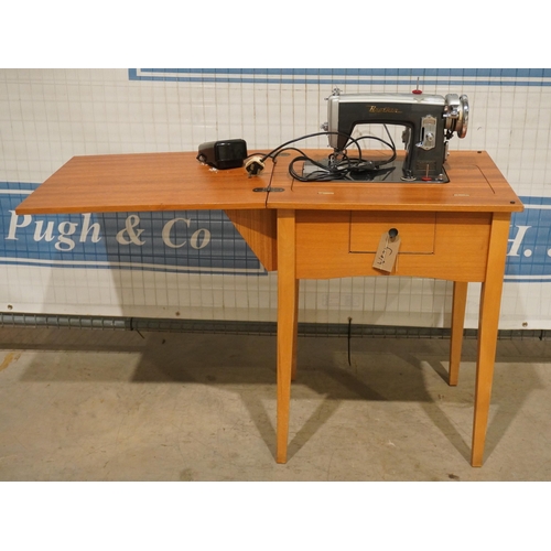 75 - Brother sewing machine and table